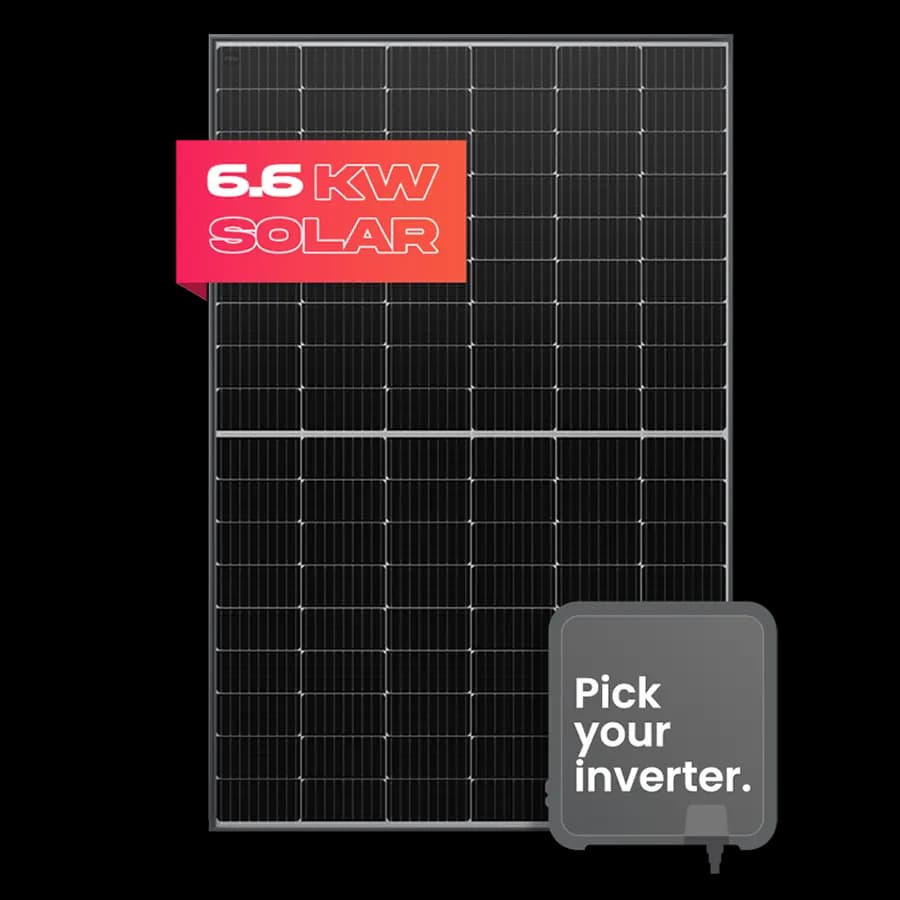 6.6 kW solar system by Perth Solar Warehouse