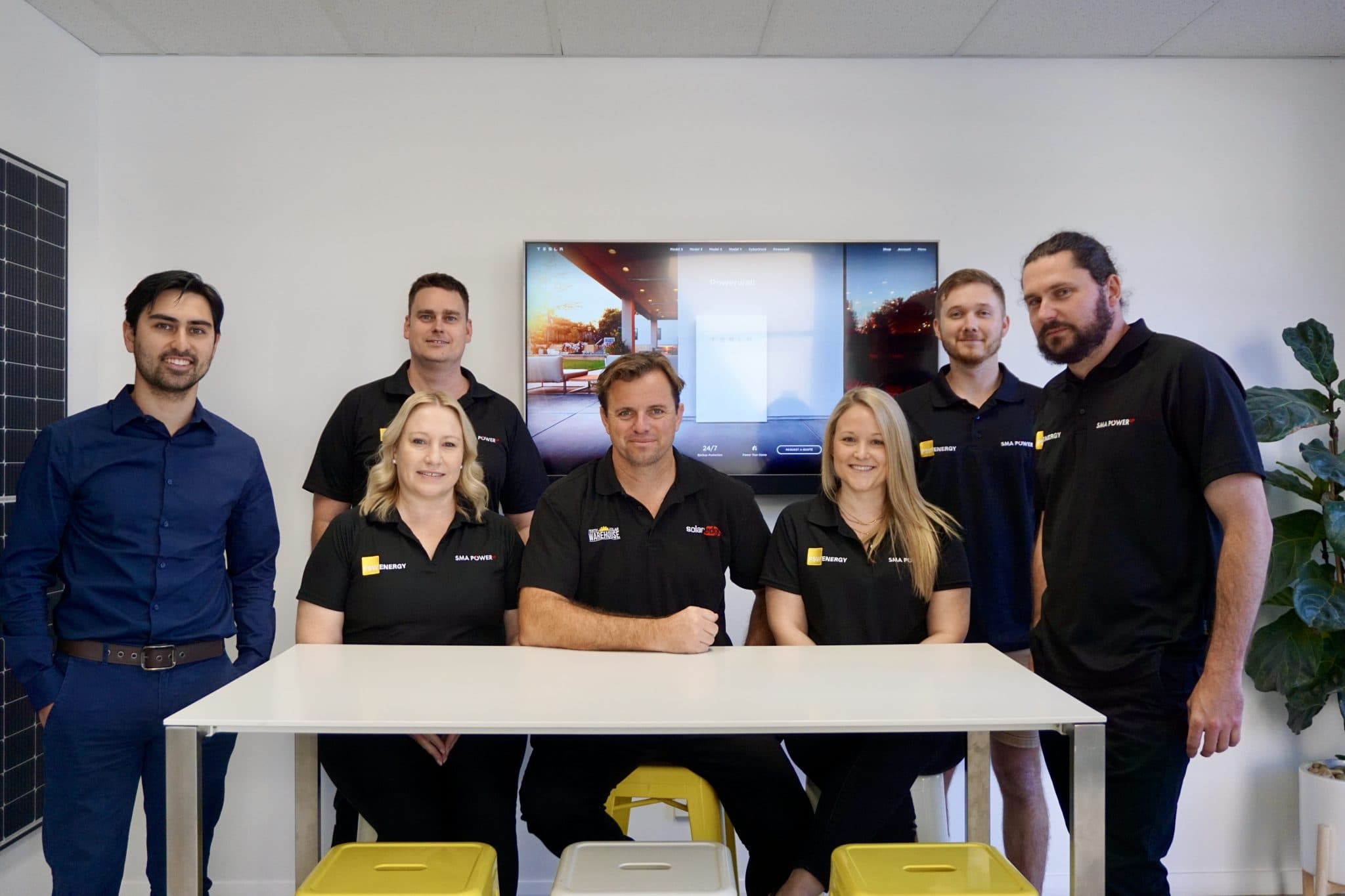 Perth Solar Warehouse team