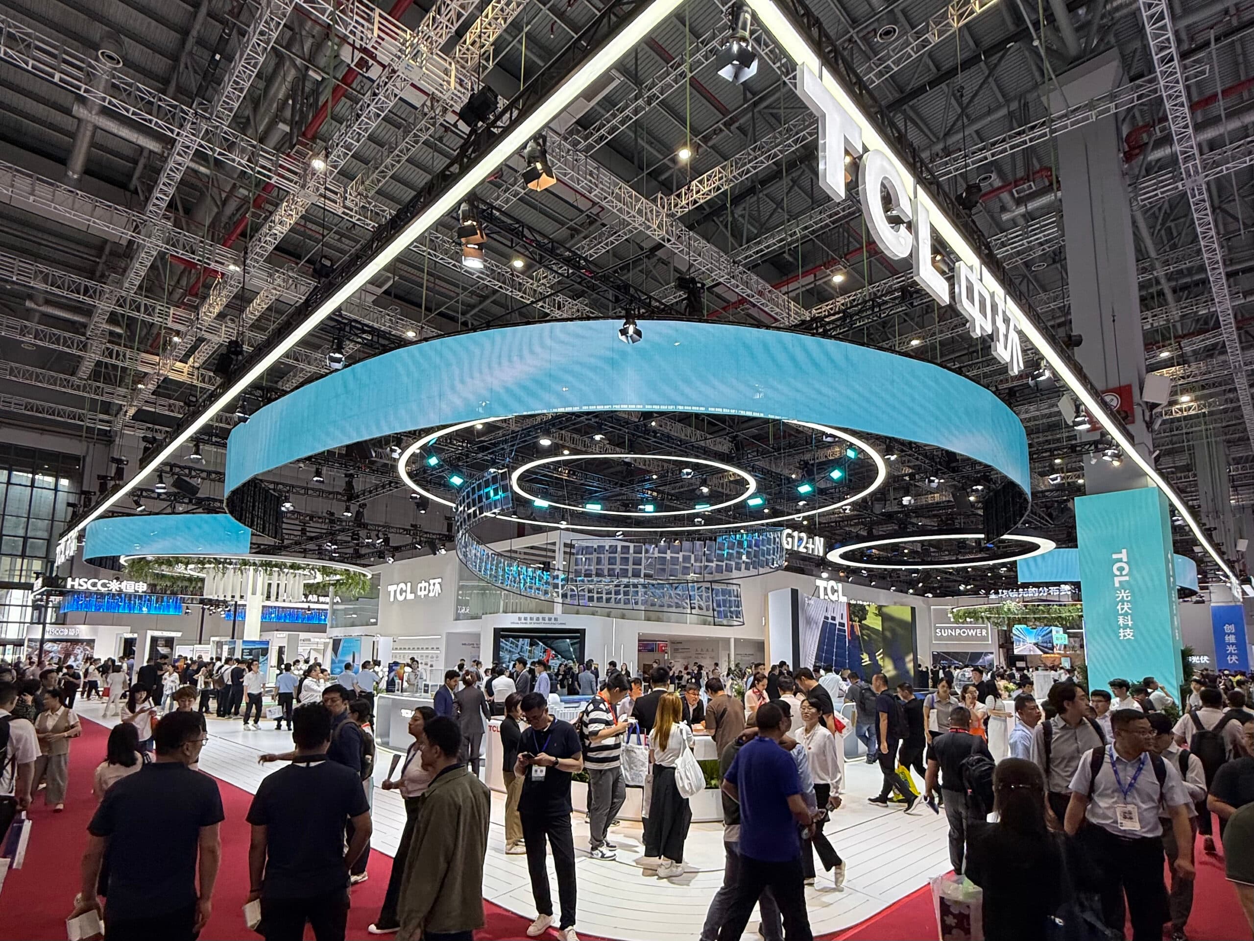 TCL Sunpower Stand at Shanghai New Energy Conference 2025